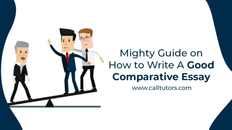 Guide On How To Write A Good Comparative Essay