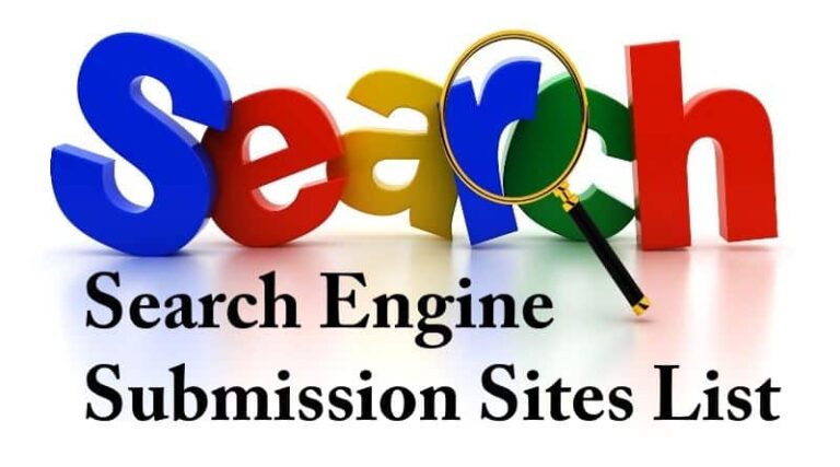 Free Search Engine Submission site list